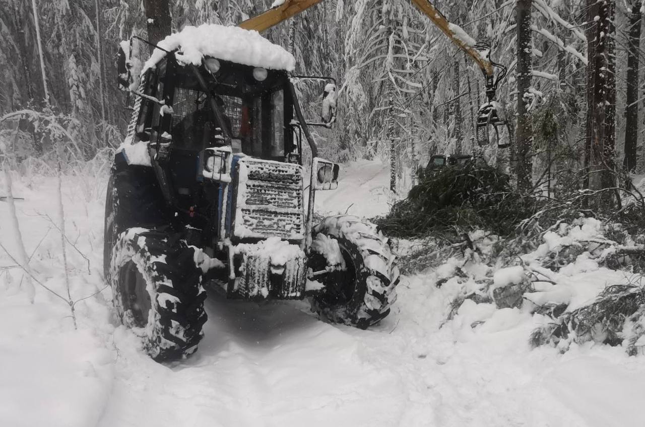 Устранение последствий снегопада