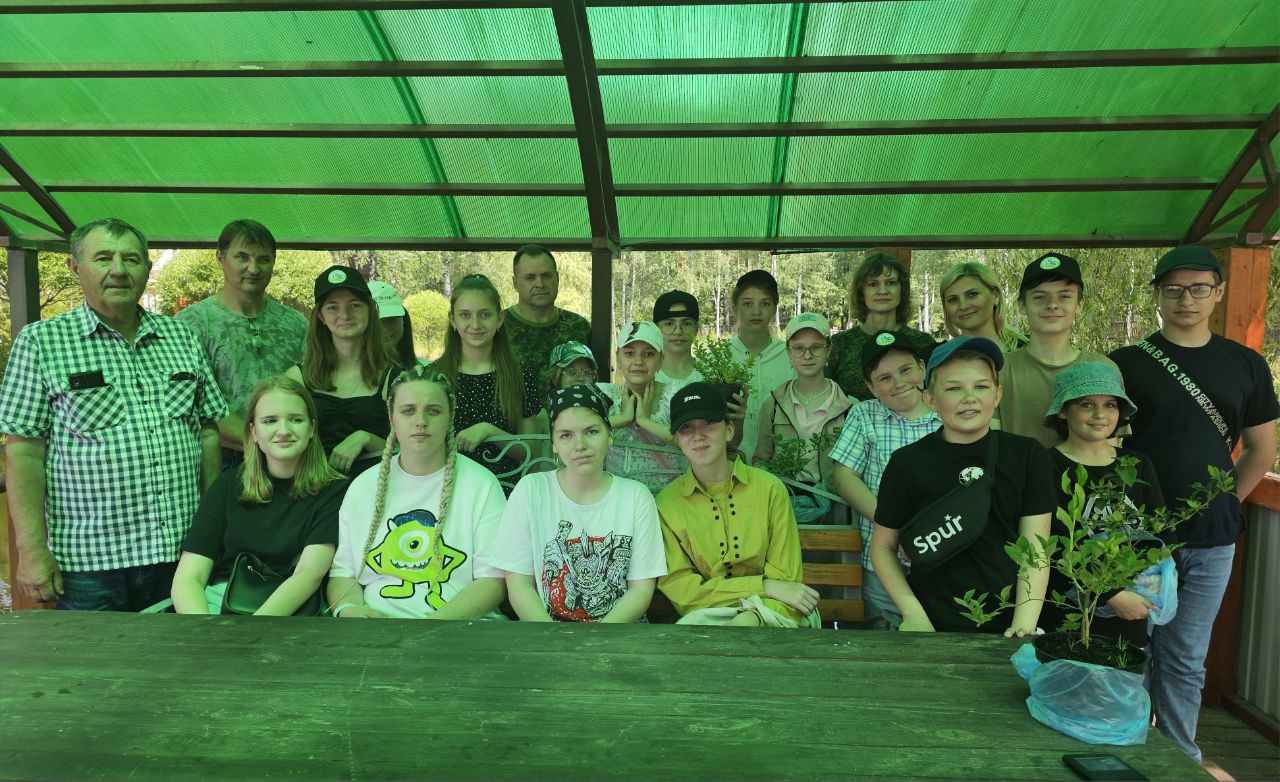 Проведение встречи с учащимися ГУО «Средняя школа №3 г. Осиповичи» в Липеньском питомнике