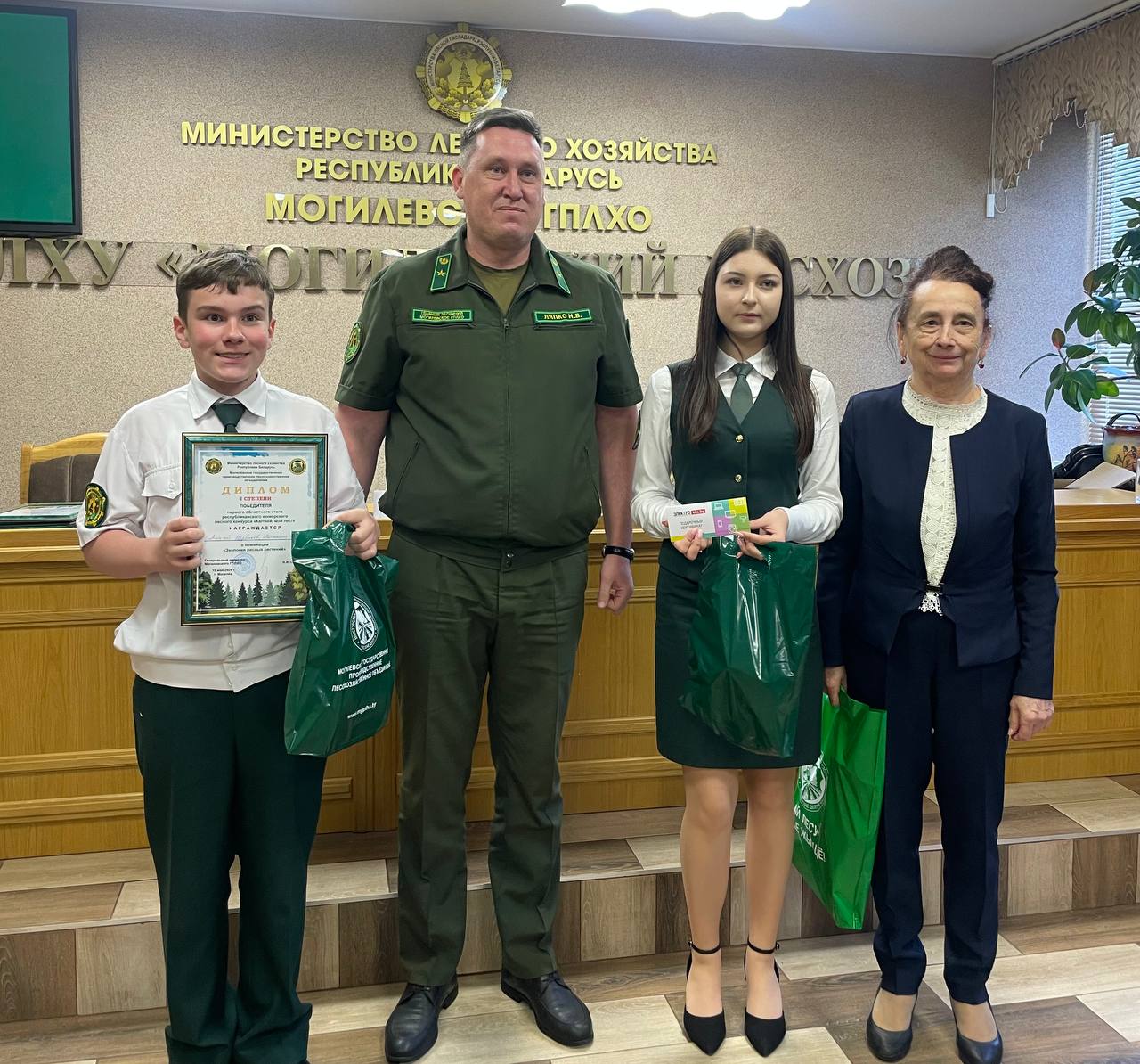 Творческий проект от звезд Школьного лесничества