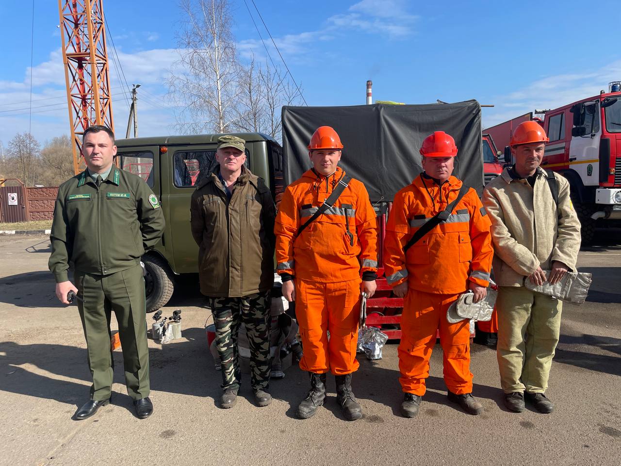 Осиповичский опытный лесхоз встречает пожароопасный сезон во всеоружии
