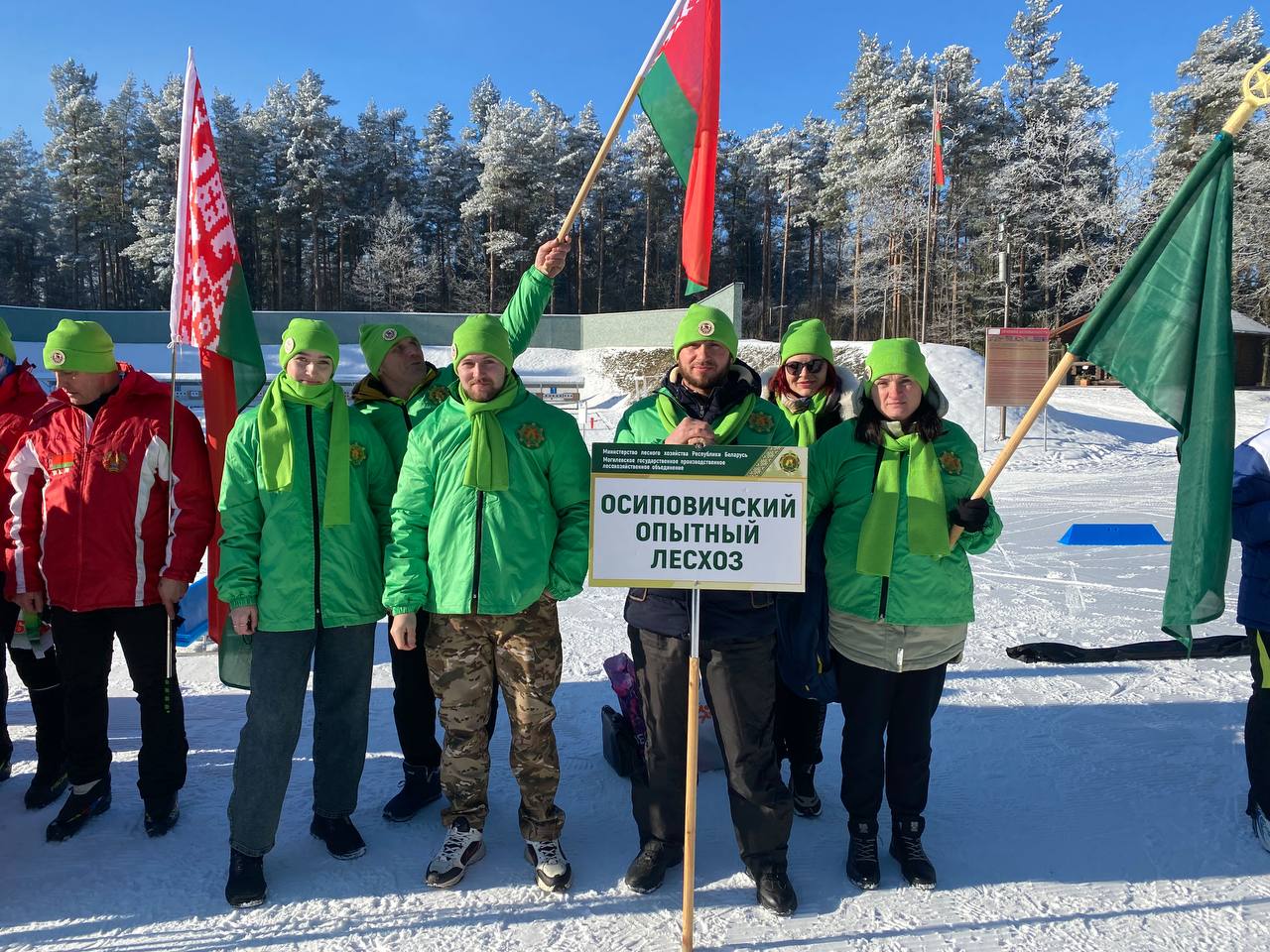 Участие в областной спартакиаде среди лесхозов области