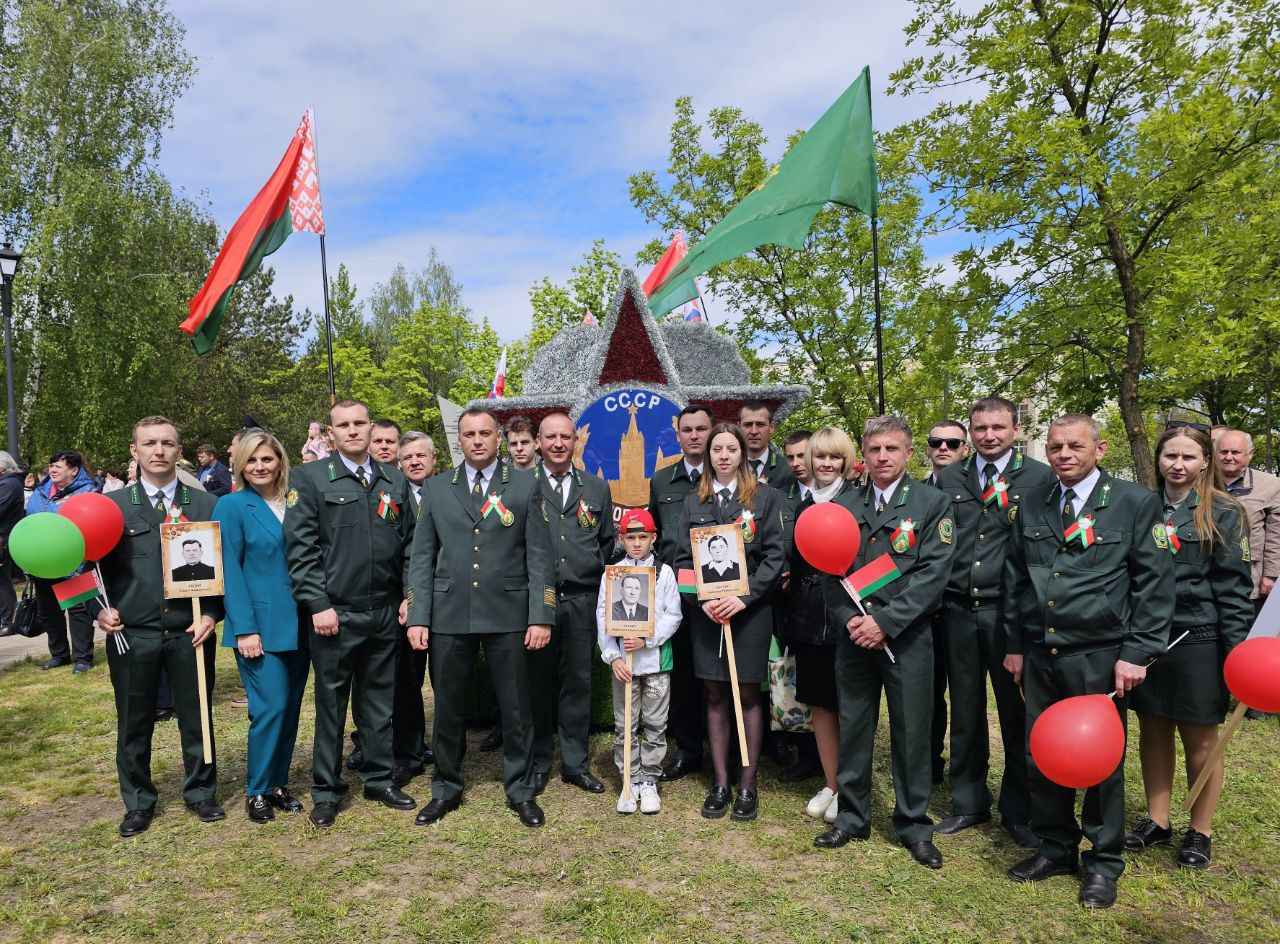 Участие в торжественном мероприятии, посвященном Дню Победы