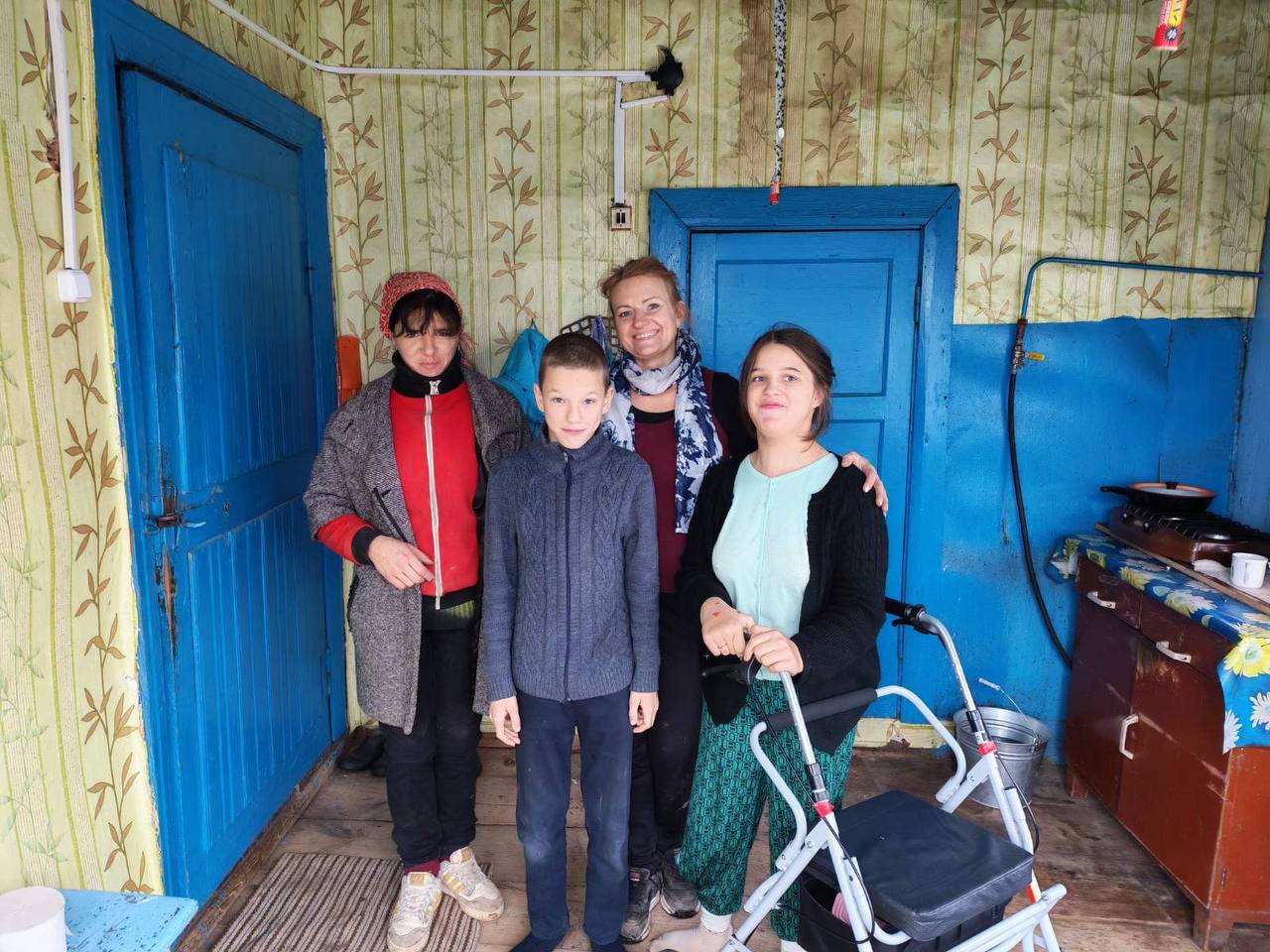 Помощь семье Тесельских