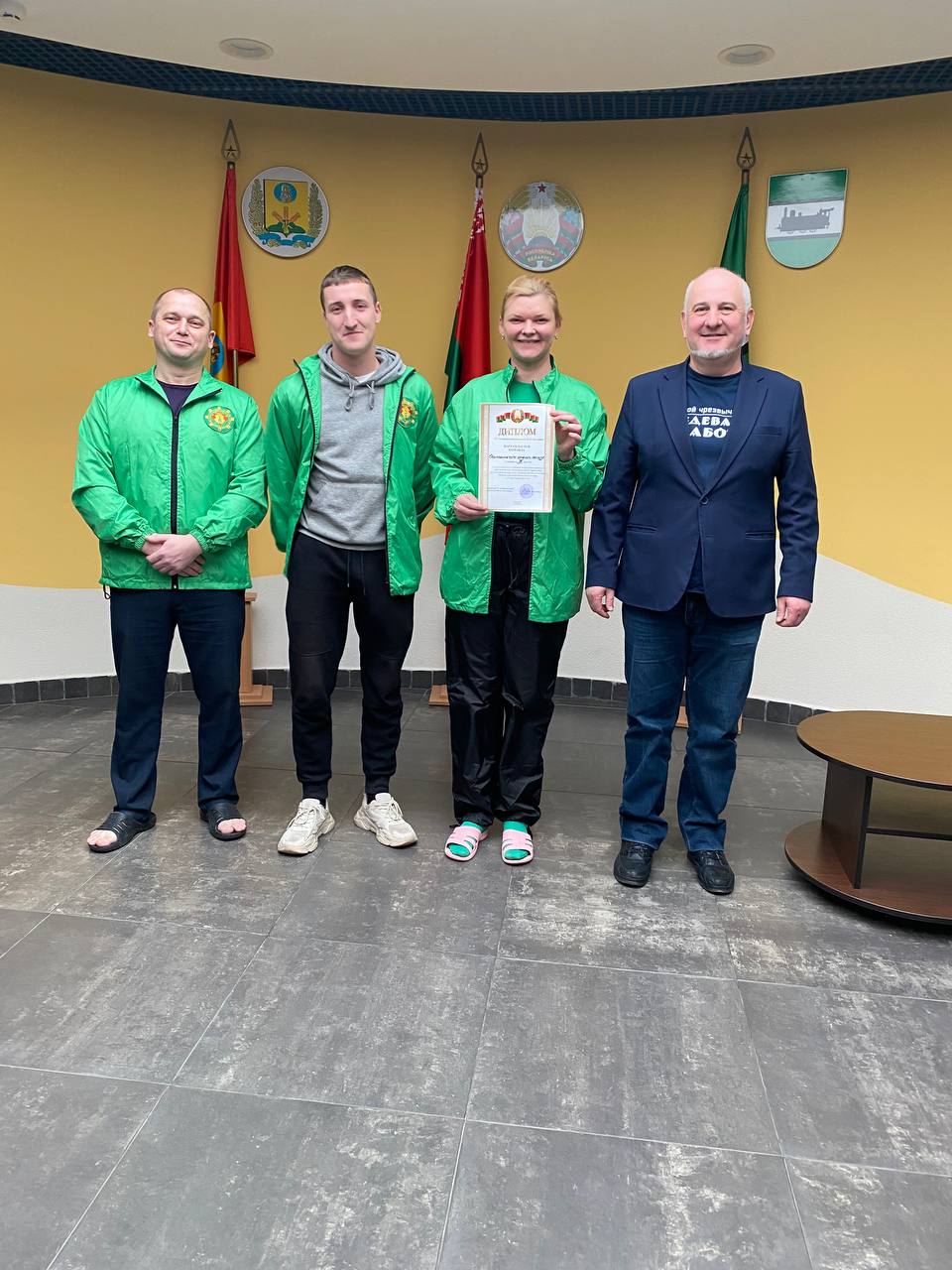 Победа на районных соревнованиях по плаванью